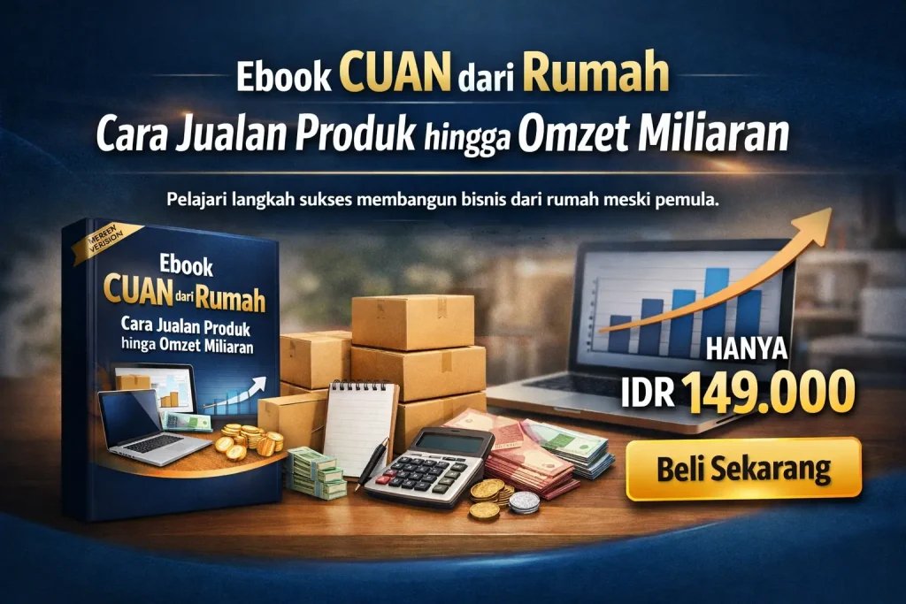 Banner Ebook Cuan dari Rumah
